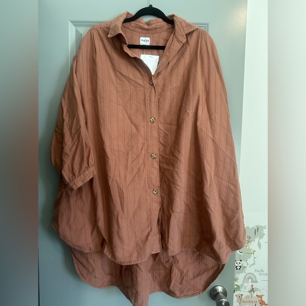 Esby Oversized Linen Shirt